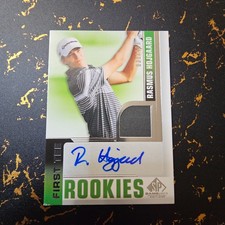 Upperdeck SP Game Used Golf - Rasmus Hojgaard - AUTO 031/149