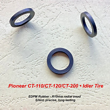 PIONEER CT-110/CT-120/CT-200 Cassette Decks Idler tire•High Quality/single pc