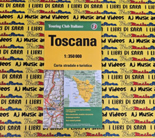Book Cartina TOSCANA carta