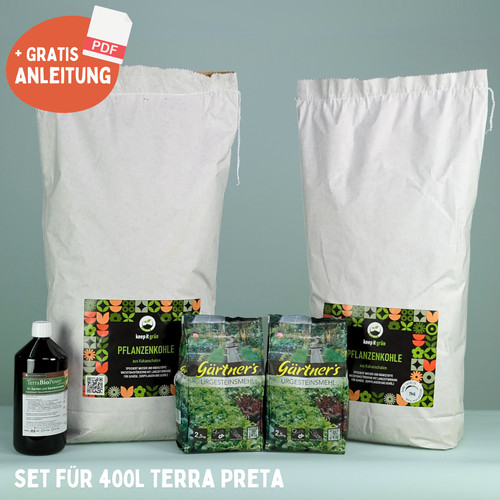 Terra preta starter set - preta,
