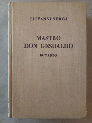 Verga giovanni mastro don - verga,