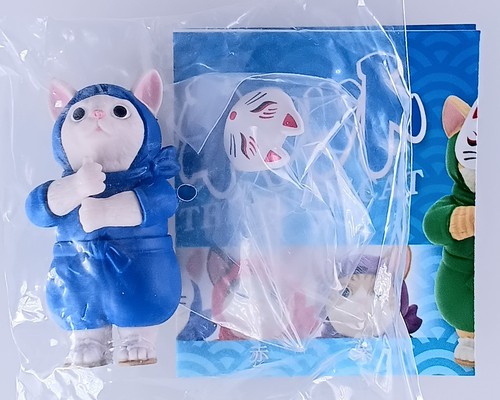 Blu figura della - -, mascotte