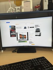 GIGABYTE M32QC 31.5" Monitor da Gioco Curvo QHD