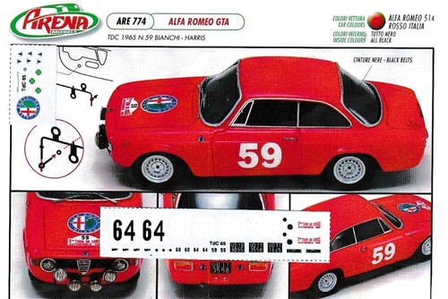 Decal alfa romeo gta - alfa,