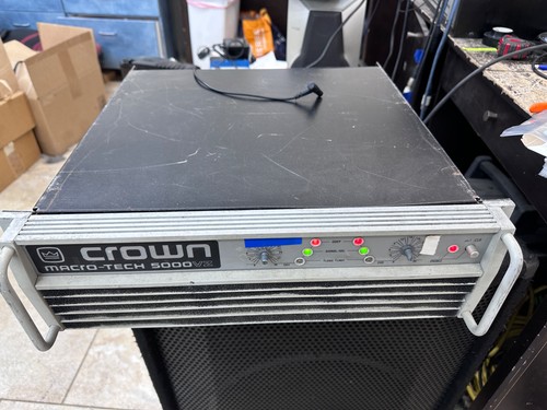 Crown macro tech 5000vz - crown, macro-tech