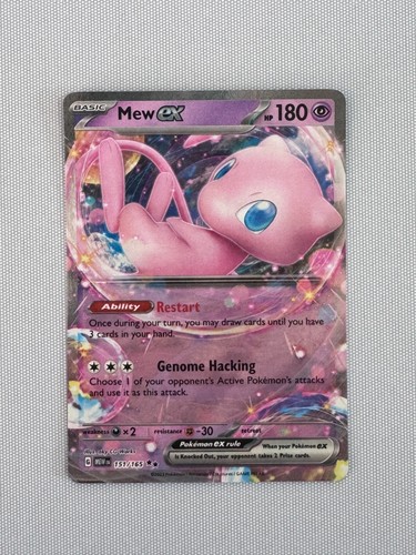 Pokemon card mew - ex,