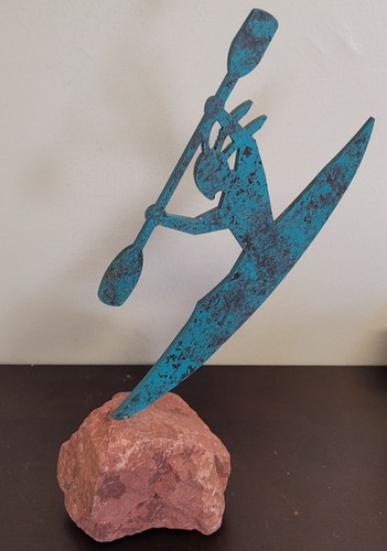 Kokopelli nativo canoa - kokopelli,