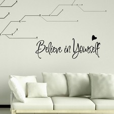 Adesivo murale scritta vinile