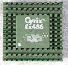 CPU vintage Cyrix Cx486DX2-66