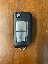 GUSCIO CHIAVE TELECOMANDO COVER ORIGINALE NISSAN 2 TASTI LAMA SCATTO