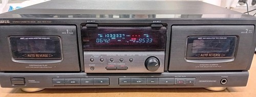 Cassette tape aiwa wx737 - aiwa, ad-wx737