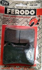 FERODO FDB 449 COPPIA PASTIGLIE FRENO ANT & POST YAMAHA DIVERSI MODELLI