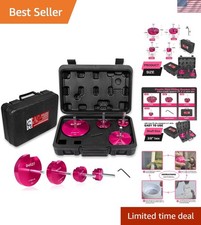 Versatile 4-Piece Pipe Reamer