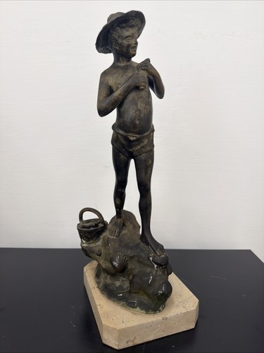 Scultura bronzo base - su,