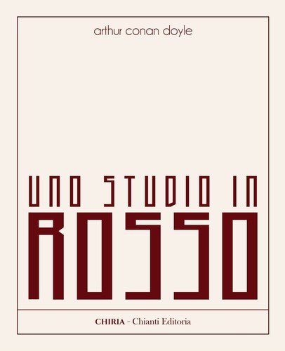 Uno studio rosso ediz - uno, in