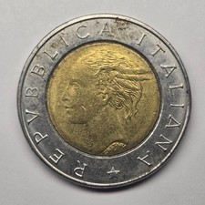 1992 Italy 500 Lire