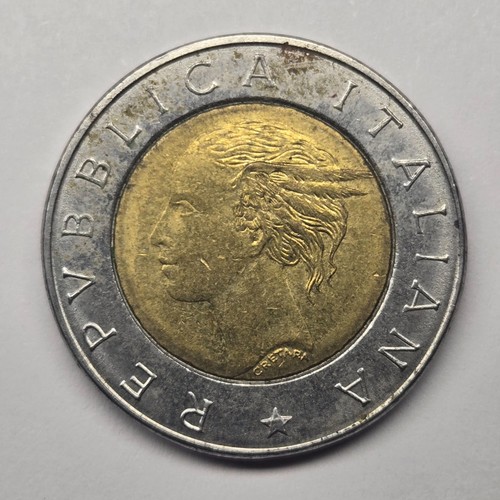 1992 italy 500 lire - italy,
