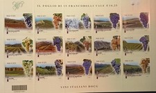 ITALIA 2015 FOGLIETTO "VINI