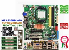 SCHEDA MADRE AM2 ASUS/PEGATRON APM78-GS + CPU ATHLON DUAL CORE 240 + 8 GB RAM