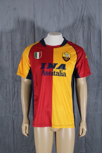 Maglia roma 2001 - as, (vtg)