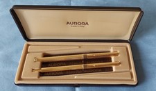Set penne Aurora MARCO POLO GOLD MILLERAIS MAI USATE stilografica e a sfera