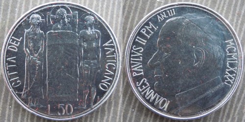 Vatican city 50 - *, 1981