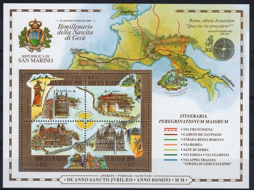2000 san marino giubileo - 2000,