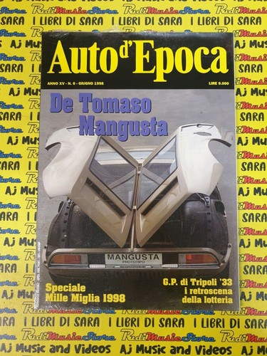 Rivista auto epoca anno - d'epoca, xv