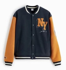 Zara Patch BOMBER JACKET New