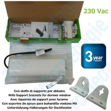 SMART 230V BIANCO + STAFFE DI SUPPORTO PER ABBAINO BIANCHE IT08