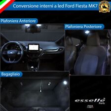 KIT FULL LED INTERNI FORD FIESTA 7 VII CONVERSIONE COMPLETA 6000K NO AVARIA LUCI