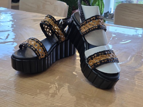 Sandali frau donna platform - sandali,