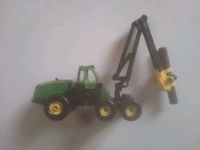 JOHN DEERE Carica Tronchi 1:87 Siku Mezzi Agricoli  Per Plastici Ferrovia 