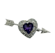 Spilla cuore freccia - cuore,