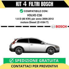 KIT BOSCH 4 Filtri tagliando