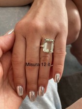 Tiffany & Co Sparklers Cocktail Green Quartz Ring