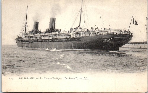 Havre carte postale - carte,
