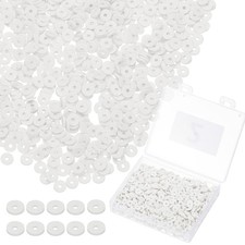 1000 pezzi perline bianche