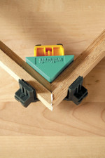 SET 2 MORSETTI FALEGNAME CORNICI GIUNZIONI TAVOLE MOBILI ANGOLI 90° WOLFCRAFT