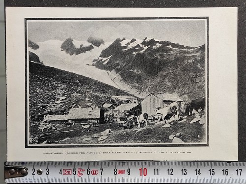 Aosta courmayeur 1923 casere - courmayeur,