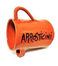 Contenitore a Brocca grande porta arrosticini in terracotta made in italy