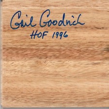 AUTOGRAFO FIRMATO GAIL GOODRICH - PARQUET - HALL OF FAME, LA LAKERS