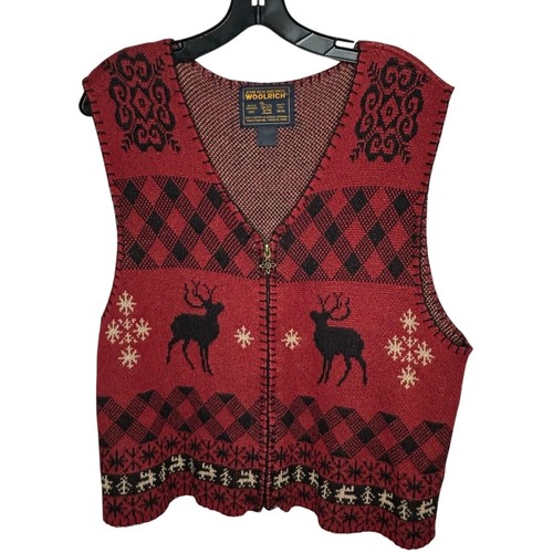 Gilet vintage woolrich senza - woolrich,