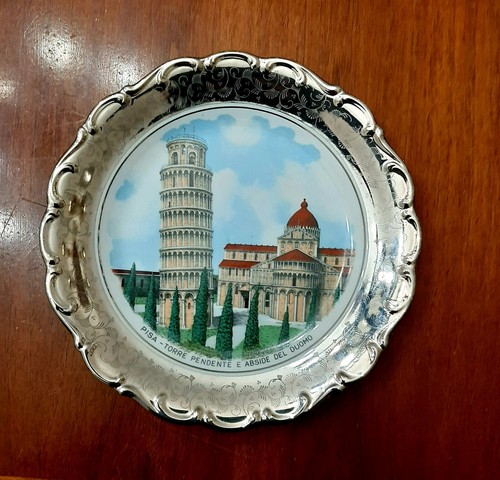 Piatto vintage souvenir pisa - piatto,,