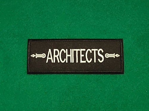 Architects sew iron - architects,