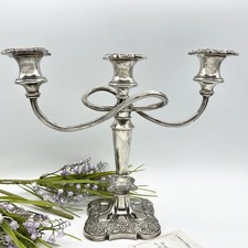 Candelabro antico argento - candelabro,