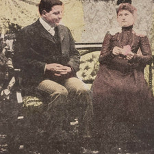 Courting Stereoview c1905