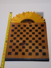 Scacchiera vintage fatta a