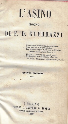 Guerrazzi fran asino - guerrazzi,, fran..l'asino