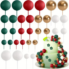 20 Pezzi Decorazione Torta Oro